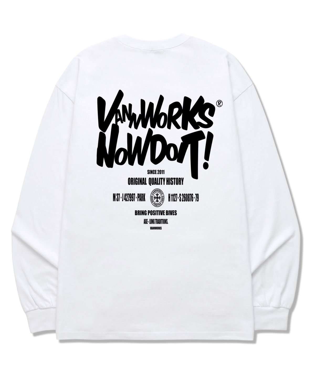 밴웍스(VANNWORKS) DOIT LARGE 롱슬리브 (VLS0088) 화이트