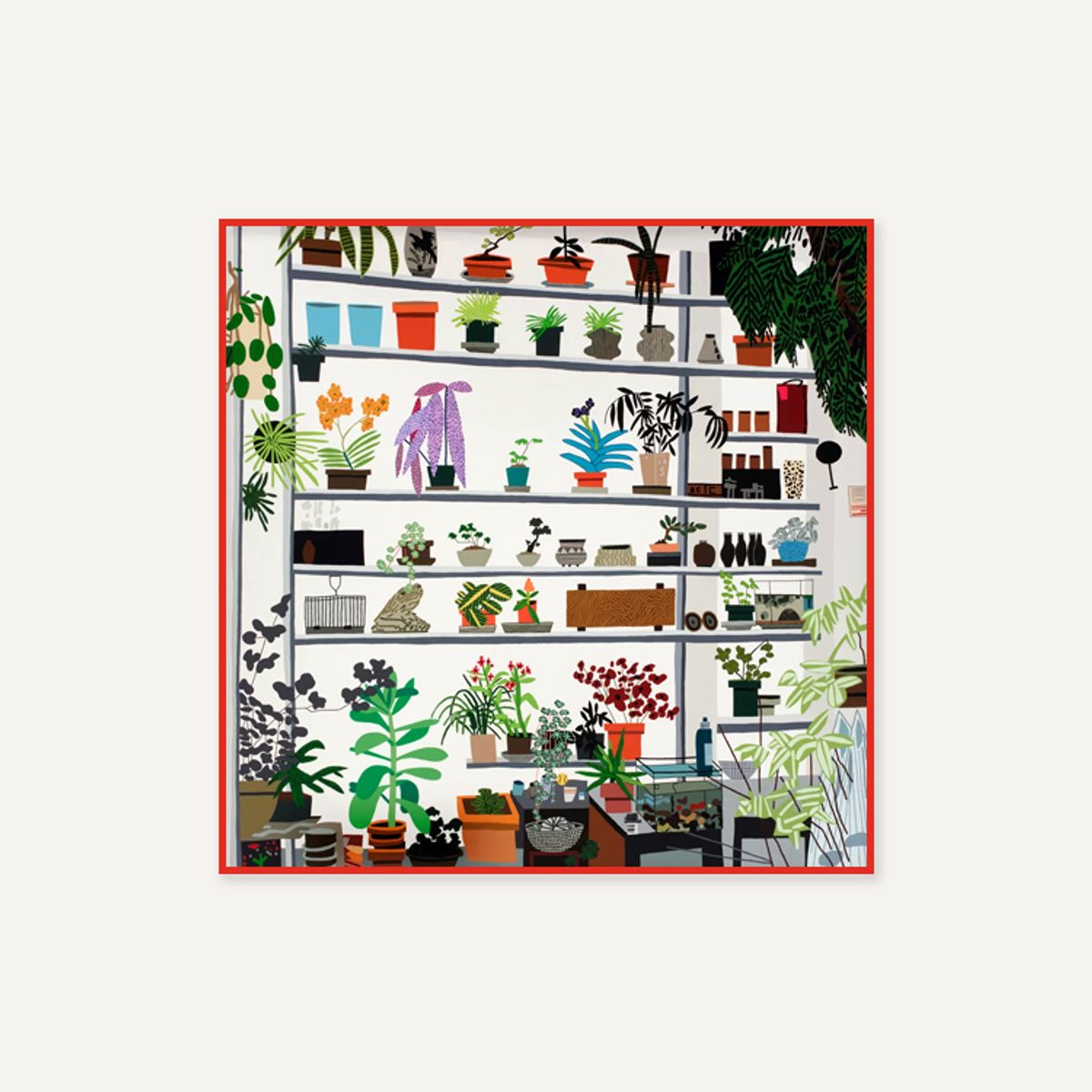 그릿시즌(GREET SEASON) 조나스 우드 Large Shelf Still Life, 2017 (액자 포함)