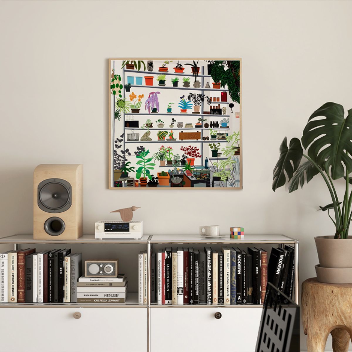 그릿시즌(GREET SEASON) 조나스 우드 Large Shelf Still Life, 2017 (액자 포함)