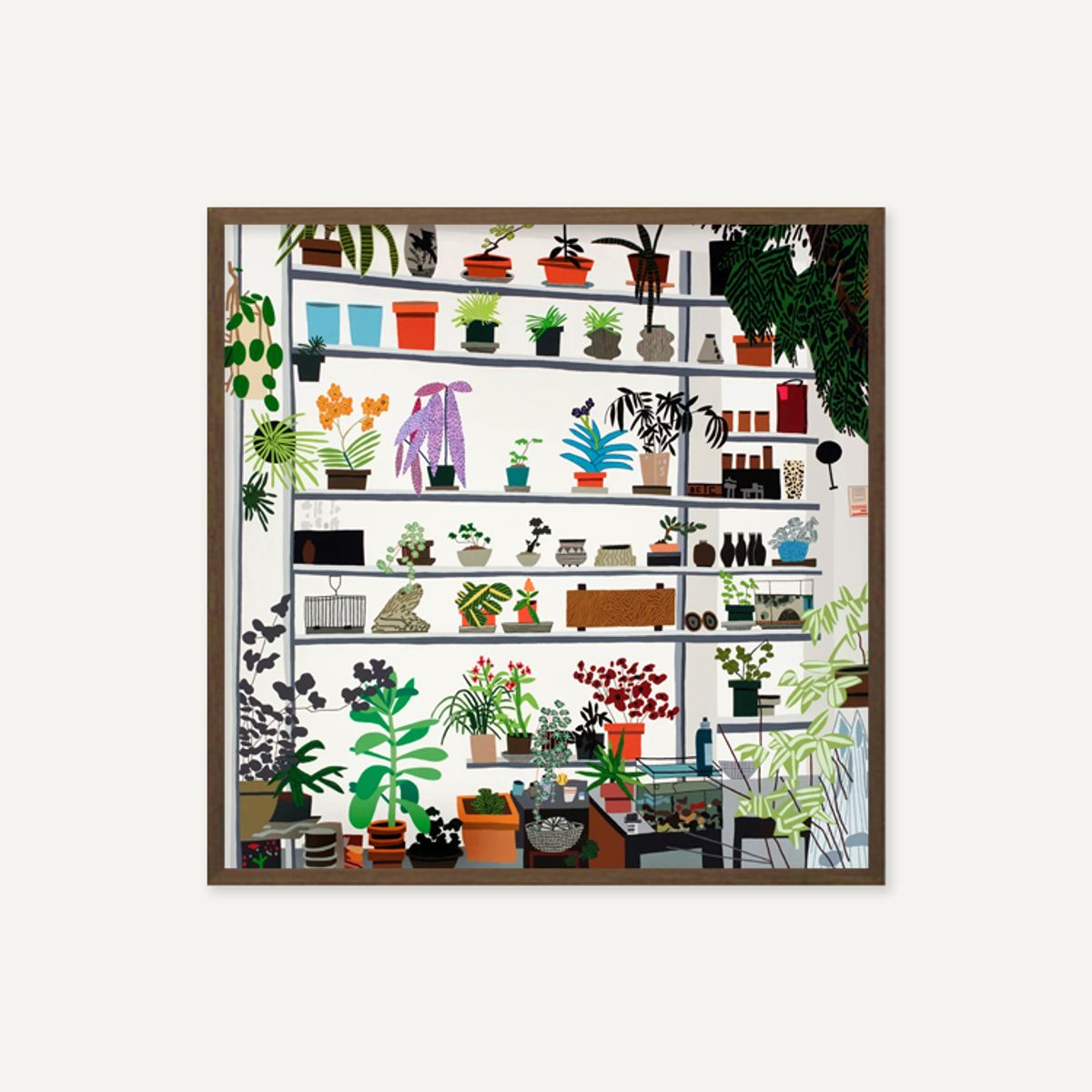 그릿시즌(GREET SEASON) 조나스 우드 Large Shelf Still Life, 2017 (액자 포함)