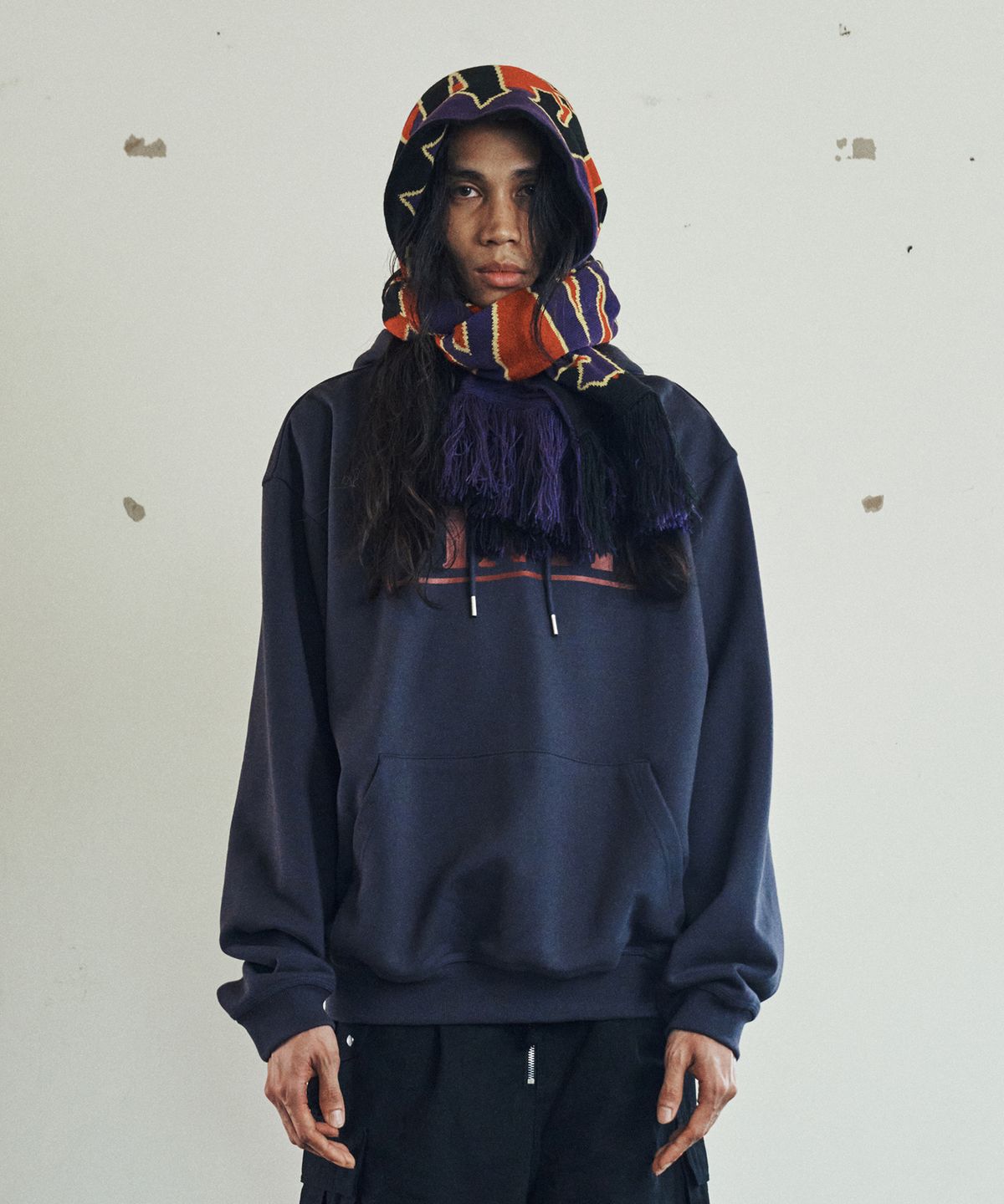 더바이닐하우스(THEVINYLHOUSE) NEW SYMBOL HOODIE PURPLE