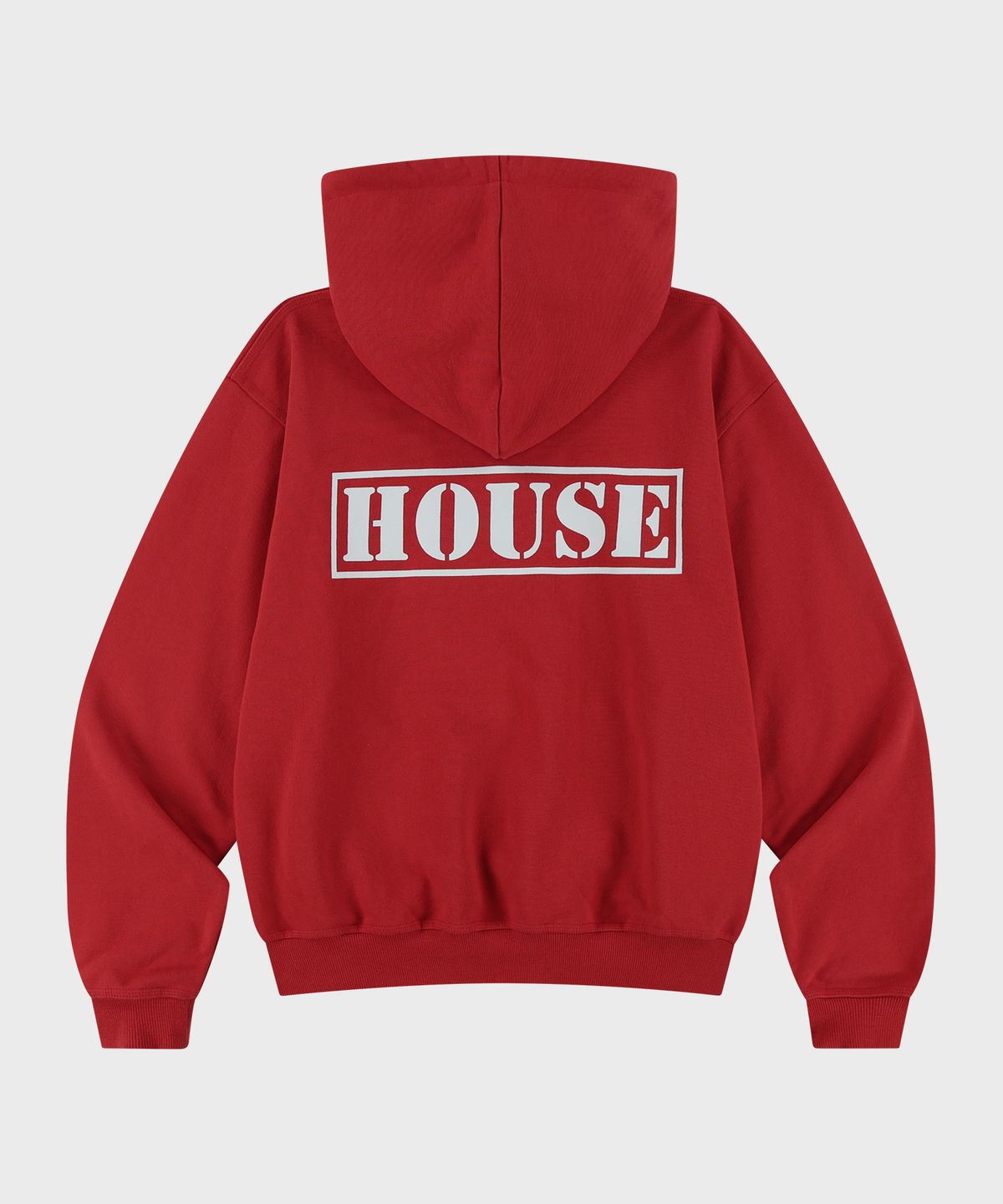 더바이닐하우스(THEVINYLHOUSE) NEW SYMBOL HOODIE RED