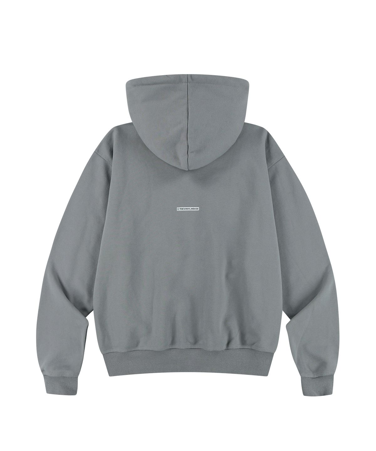 더바이닐하우스(THEVINYLHOUSE) TYPO HOODIE GREY