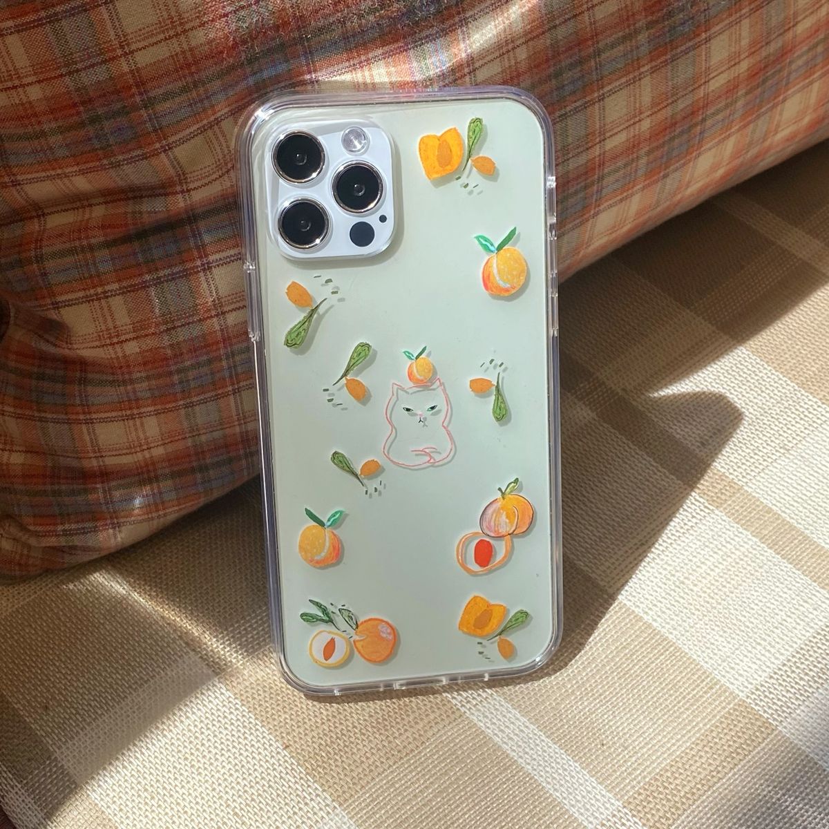 베비카소(BABICASSO) Phone Case[Peach Apricot]