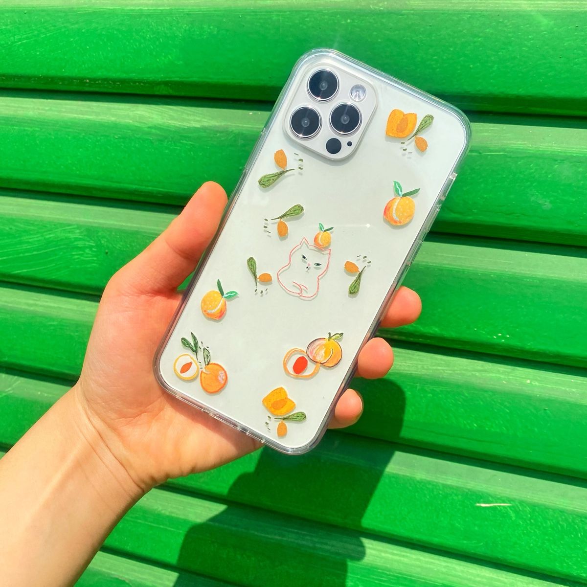 베비카소(BABICASSO) Phone Case[Peach Apricot]