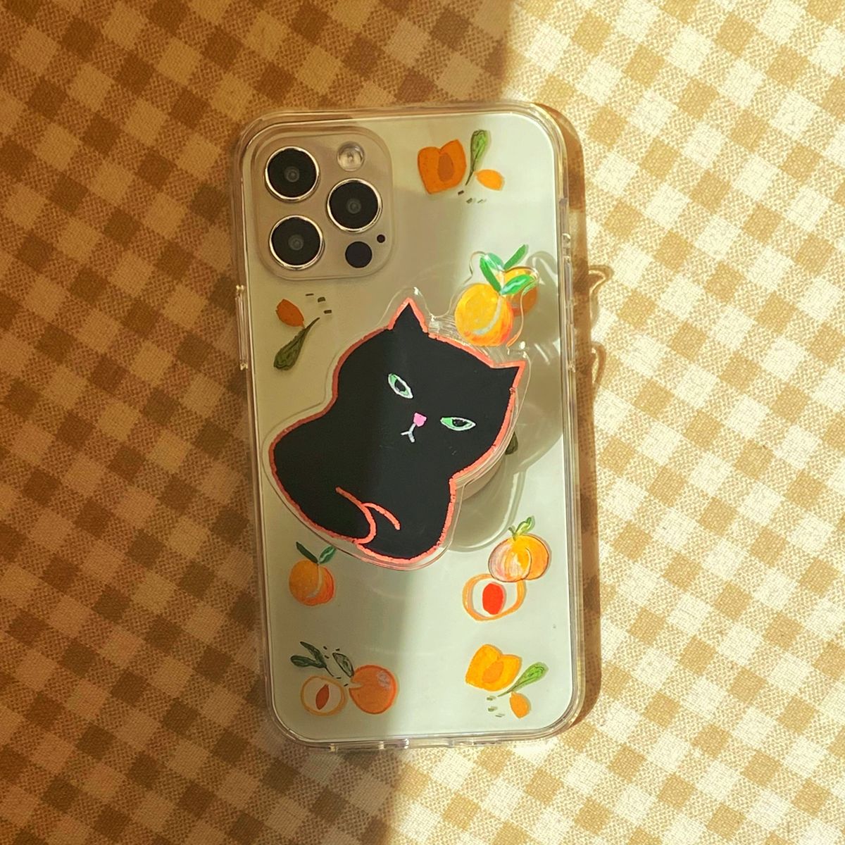 베비카소(BABICASSO) Phone Case[Peach Apricot]