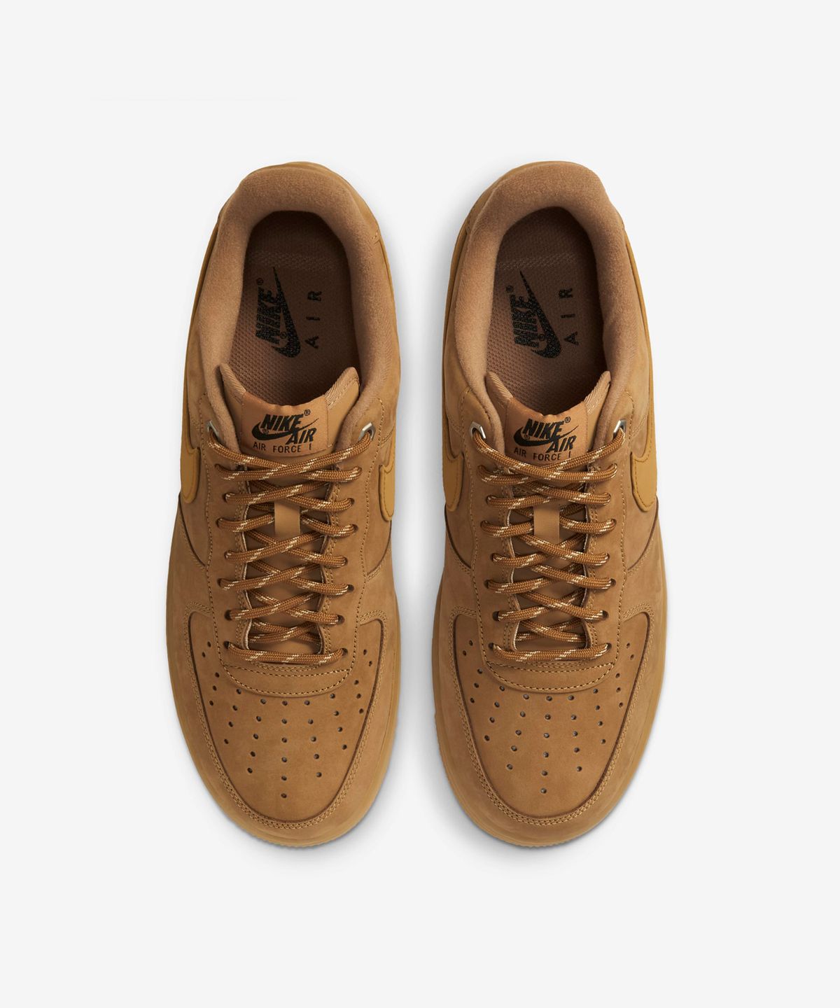 나이키(NIKE) 에어 포스 1 07 WB M - 플랙스:검 라이트 브라운:블랙:위트 / CJ9179-200