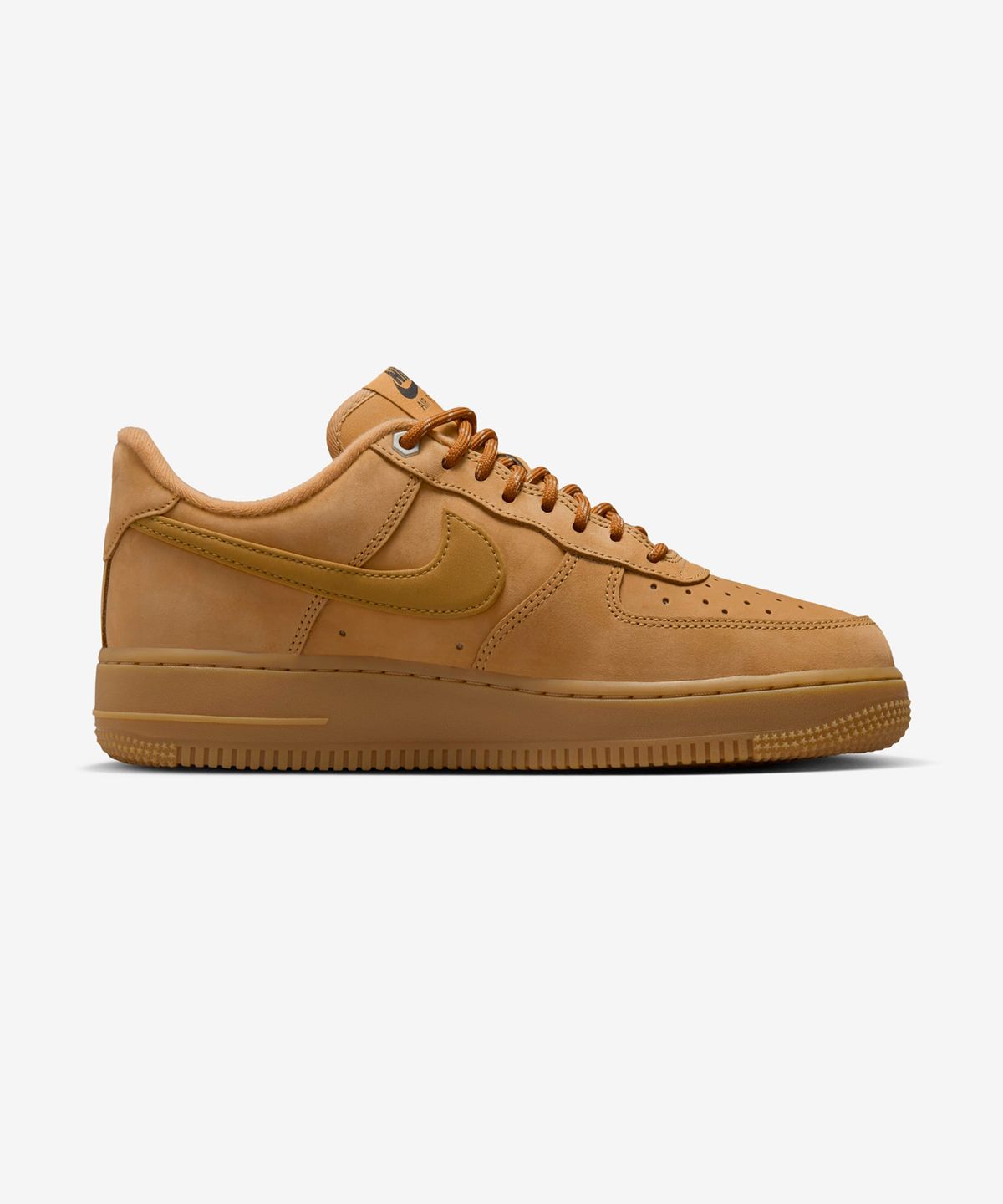 나이키(NIKE) 에어 포스 1 07 WB W - 플랙스:검 라이트 브라운:블랙:위트 / FZ7372-200