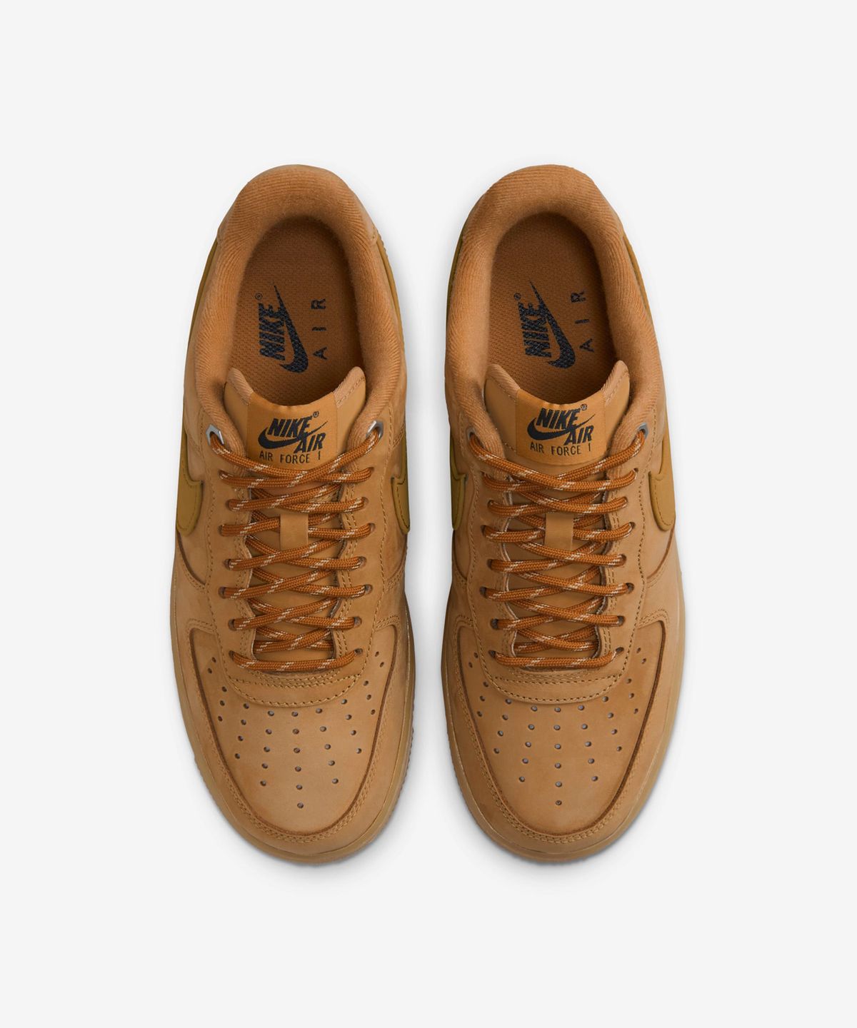 나이키(NIKE) 에어 포스 1 07 WB W - 플랙스:검 라이트 브라운:블랙:위트 / FZ7372-200