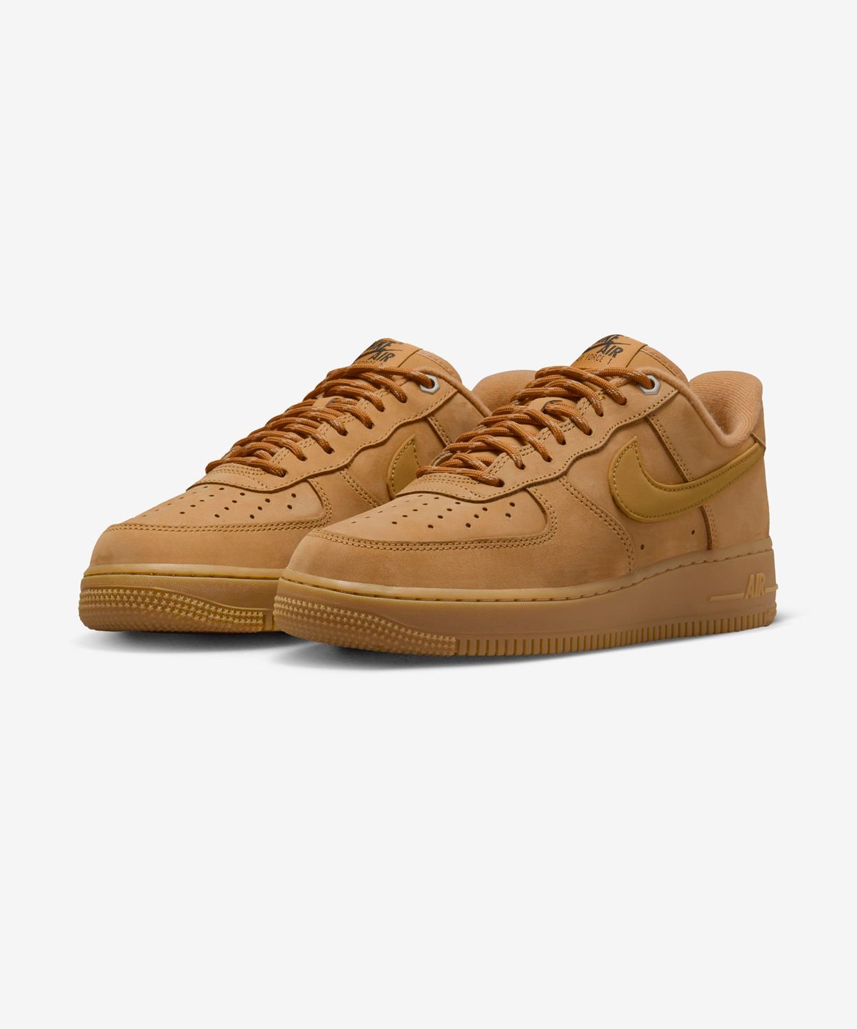 나이키(NIKE) 에어 포스 1 07 WB W - 플랙스:검 라이트 브라운:블랙:위트 / FZ7372-200