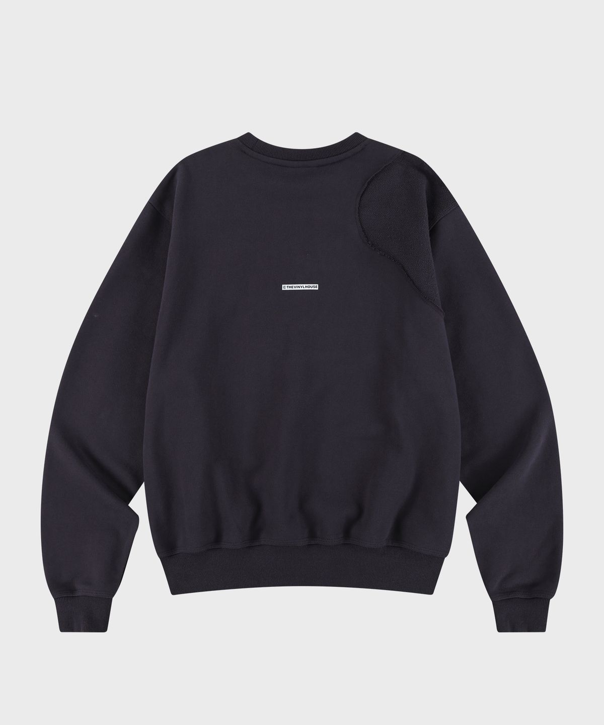 더바이닐하우스(THEVINYLHOUSE) CUT-OFF SWEATSHIRT PURPLE