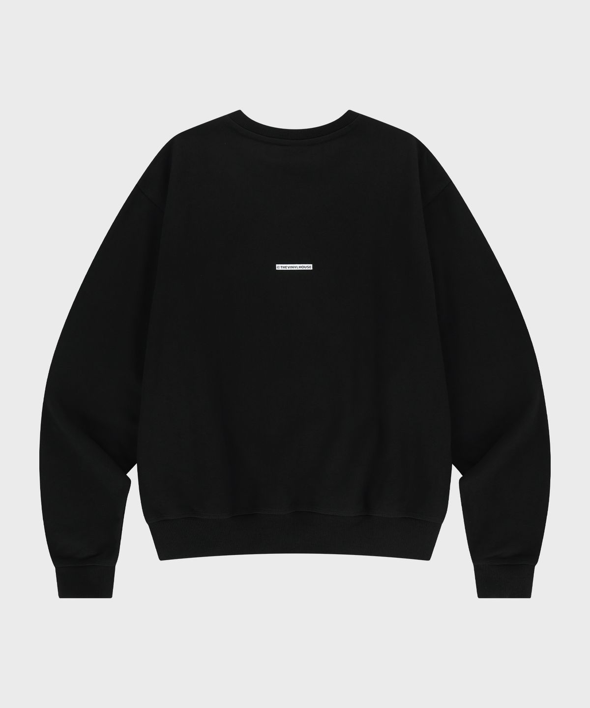 더바이닐하우스(THEVINYLHOUSE) OLD WEST TYPO SWEATSHIRT BLACK