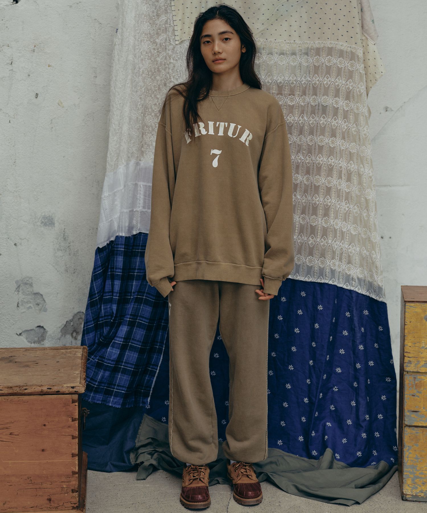 ★FRITUR★ Unisex Pigment Sweatpants 2Color_F243PT02 MUSINSA | FRITUR Unisex Pigment Sweatpants 2Color_F243PT02