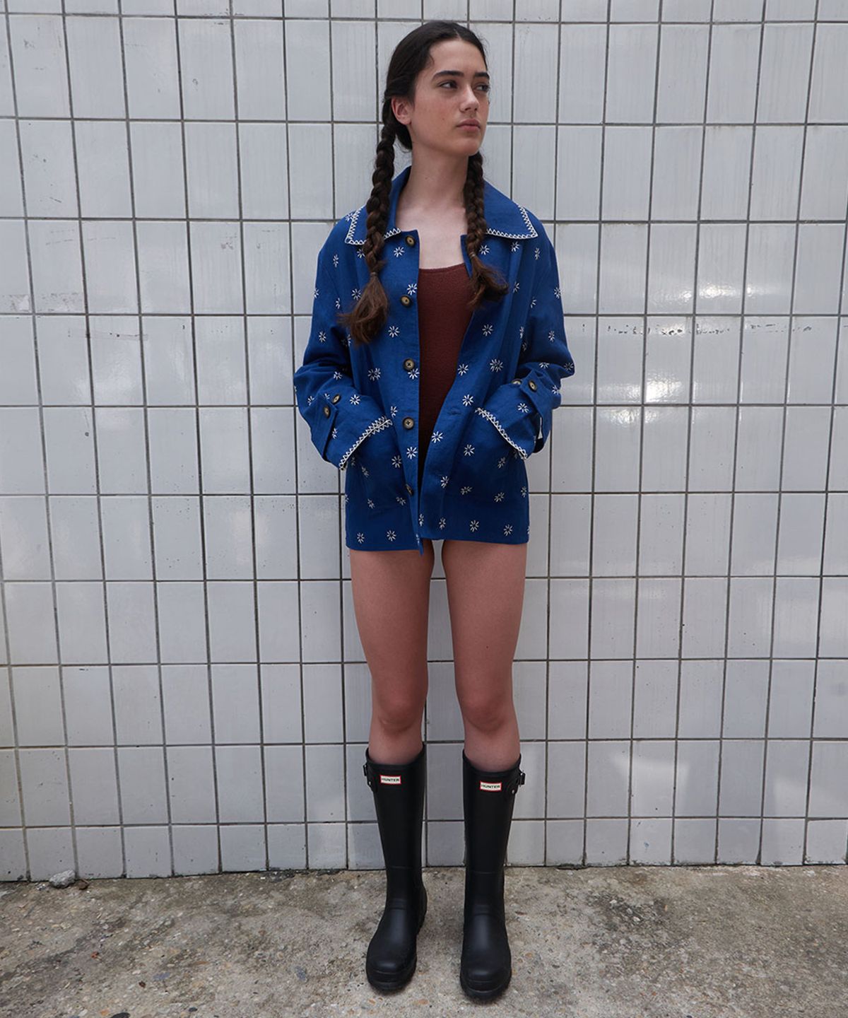 프리터(FRITUR) The KYOTO Jacket Blue_F262JK03