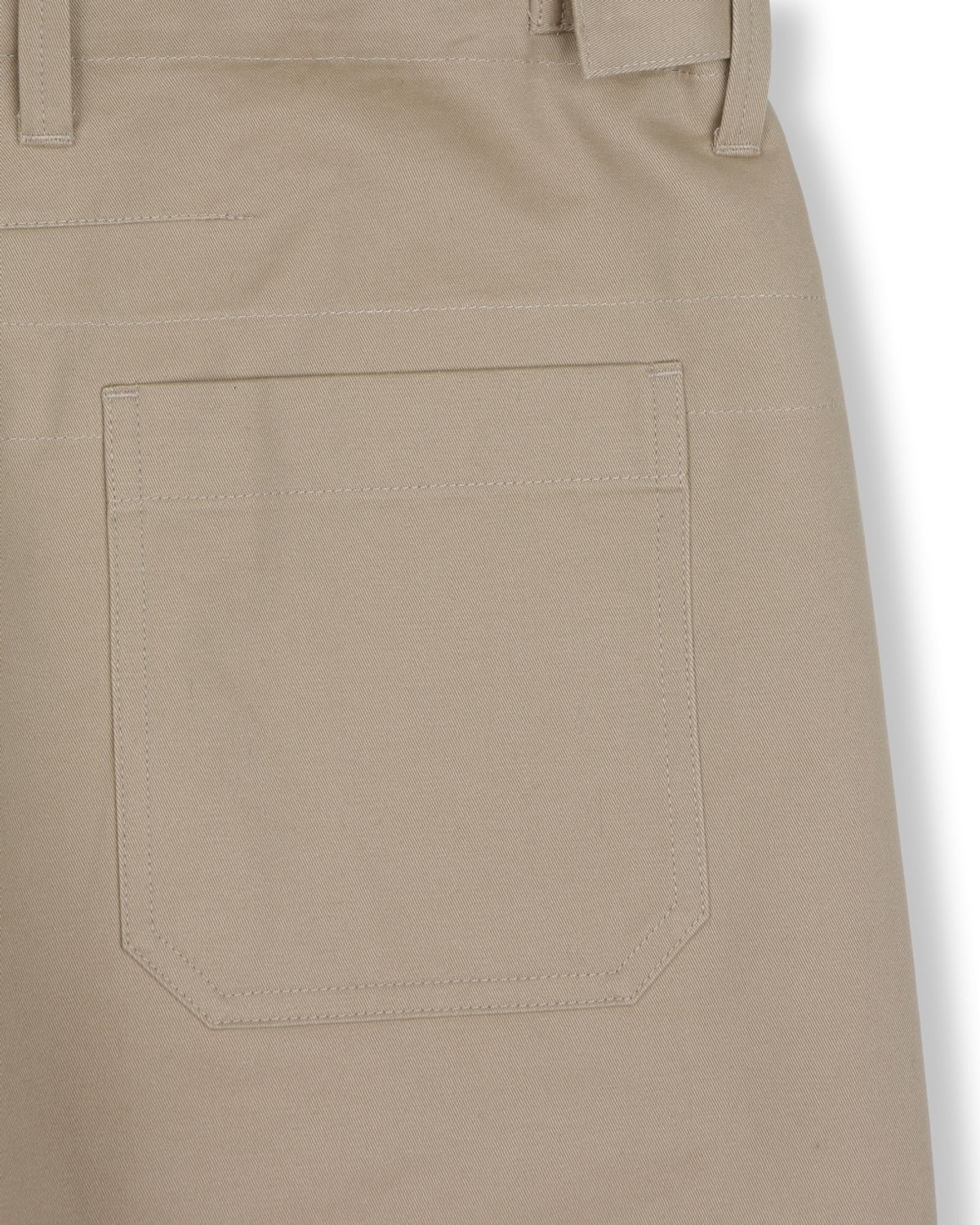 비슬로우(BESLOW) COTTON TWILL LOOSE FIT PANTS BEIGE