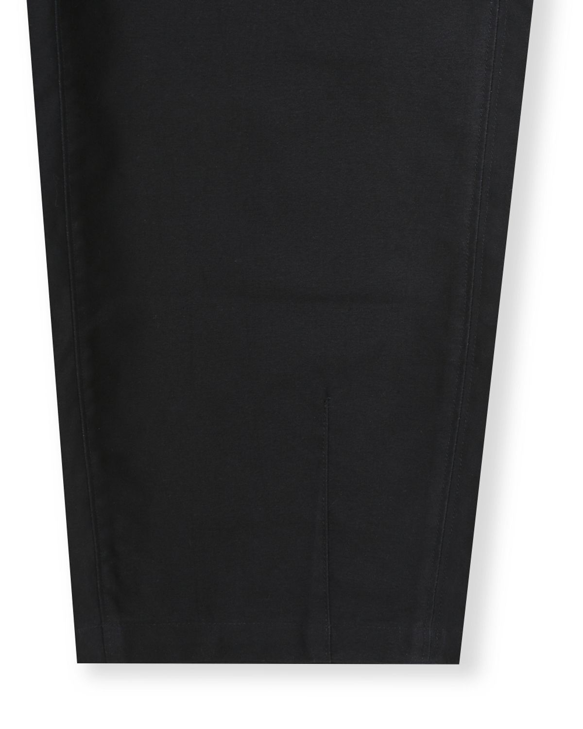 비슬로우(BESLOW) [Fabric From JAPAN]MOLE SKIN DART PANTS BLACK