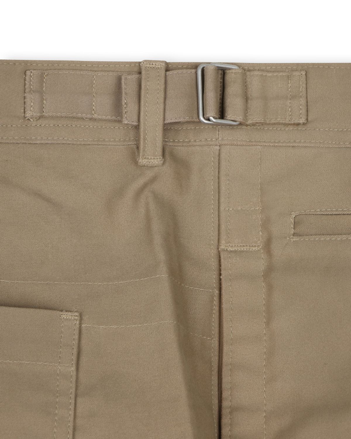 비슬로우(BESLOW) [Fabric From JAPAN]MOLE SKIN DART PANTS BEIGE