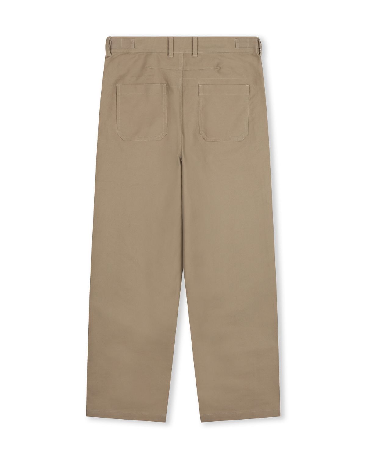 비슬로우(BESLOW) [Fabric From JAPAN]MOLE SKIN DART PANTS BEIGE