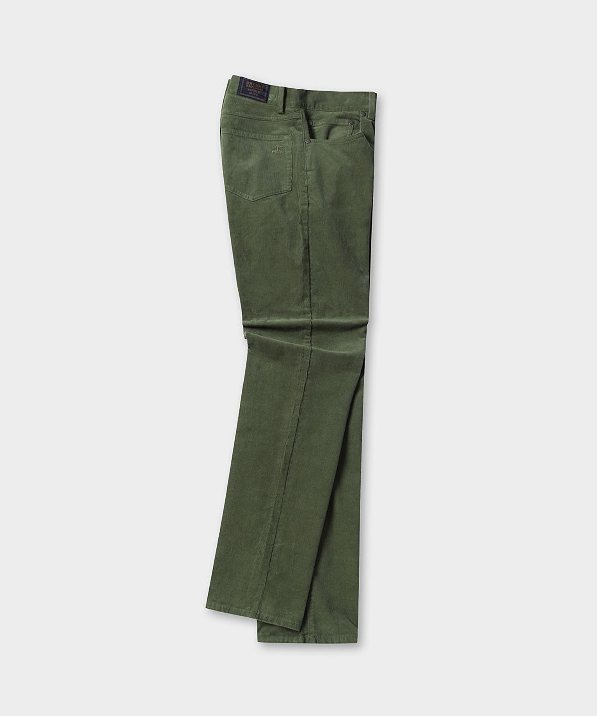 브룩스 브라더스(BROOKS BROTHERS) 슬림핏 15W 코듀로이 5포켓 팬츠 (다크그린) (BBPCMF4742KEW)