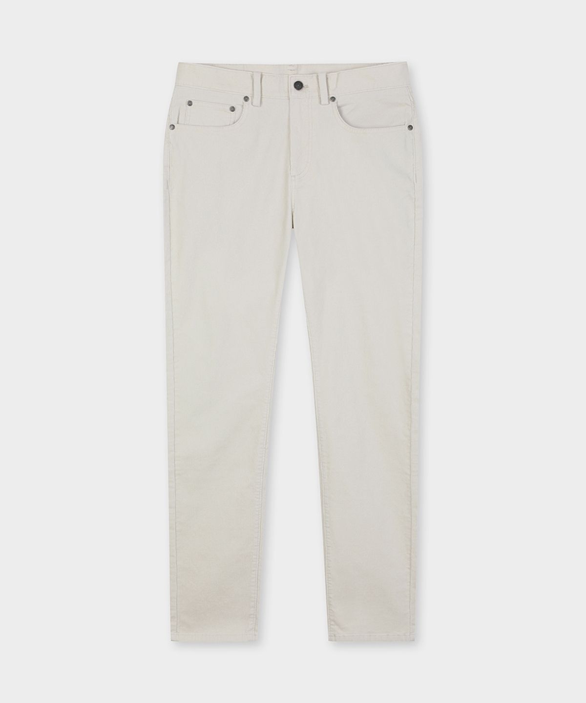 브룩스 브라더스(BROOKS BROTHERS) 슬림핏 15W 코듀로이 5포켓 팬츠 (아이보리) (BBPCMF0703BEW)