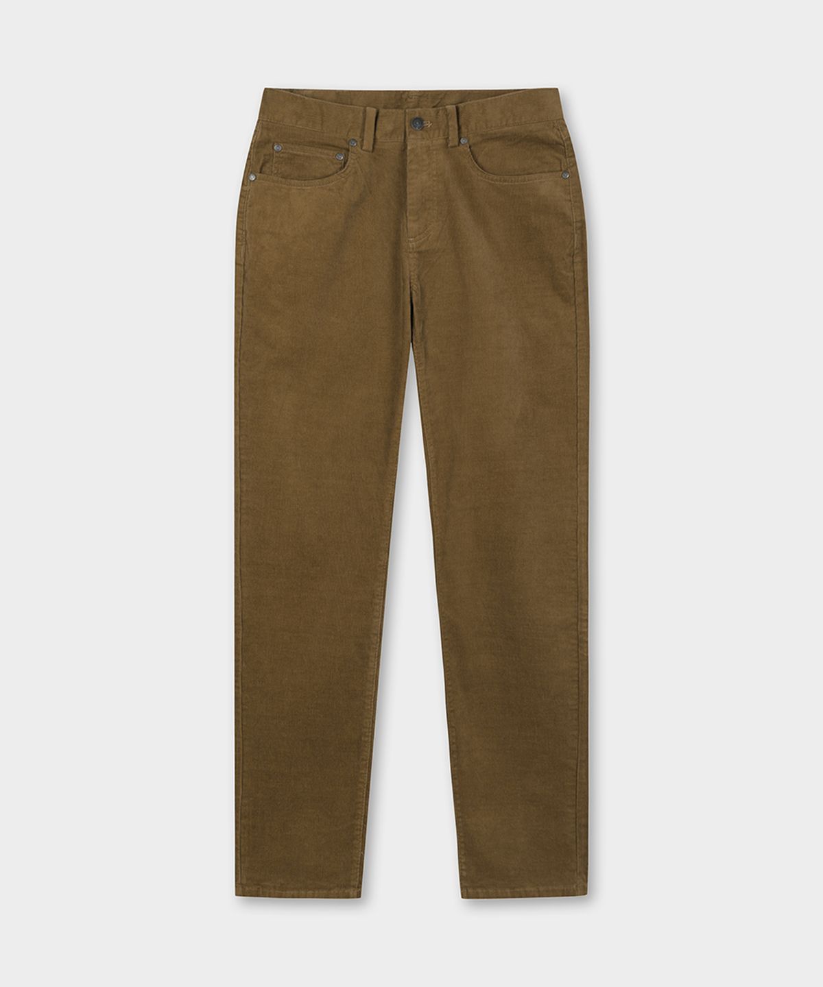 브룩스 브라더스(BROOKS BROTHERS) 슬림핏 15W 코듀로이 5포켓 팬츠 (카멜) (BBPCMF09235EW)
