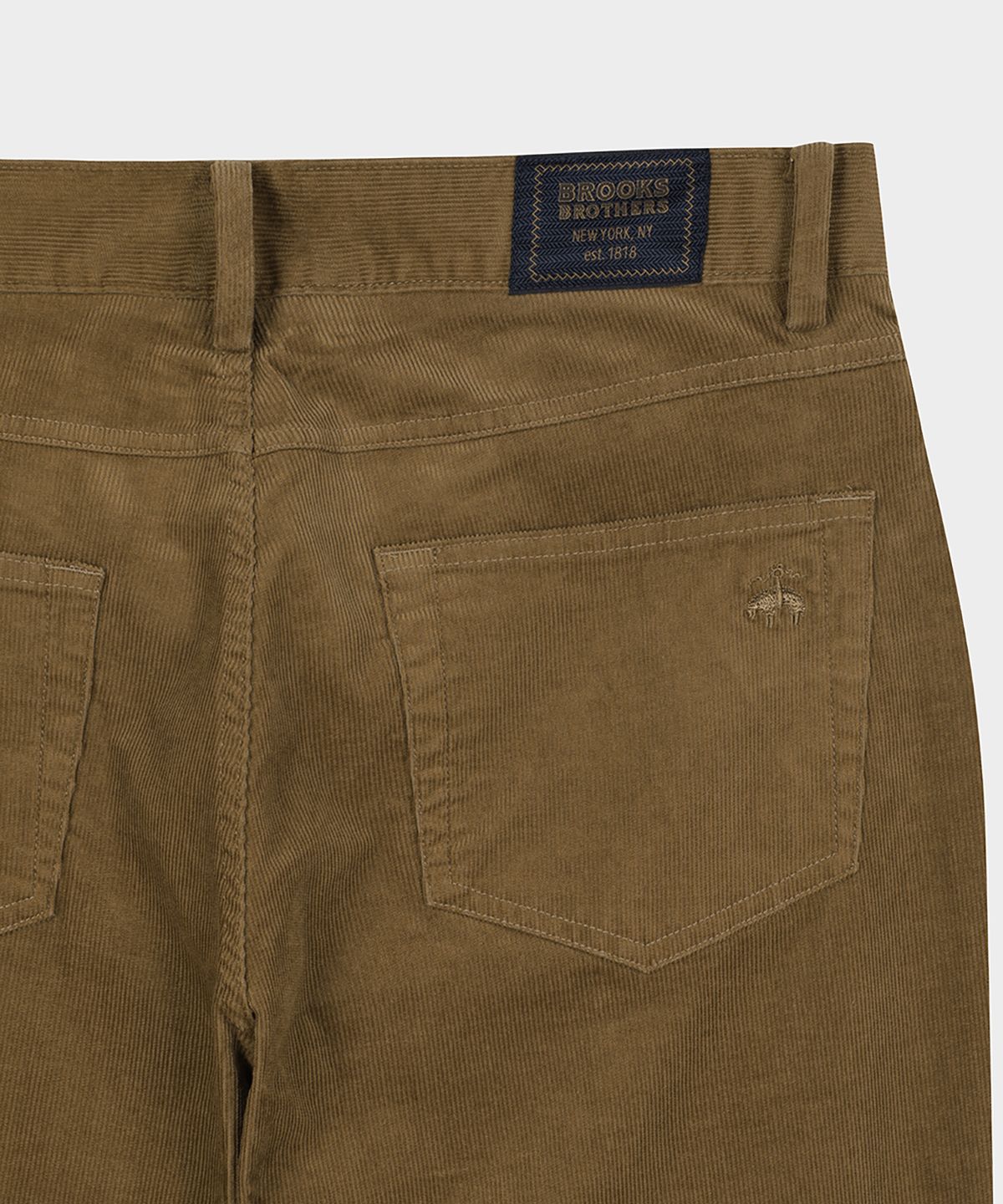 브룩스 브라더스(BROOKS BROTHERS) 슬림핏 15W 코듀로이 5포켓 팬츠 (카멜) (BBPCMF09235EW)