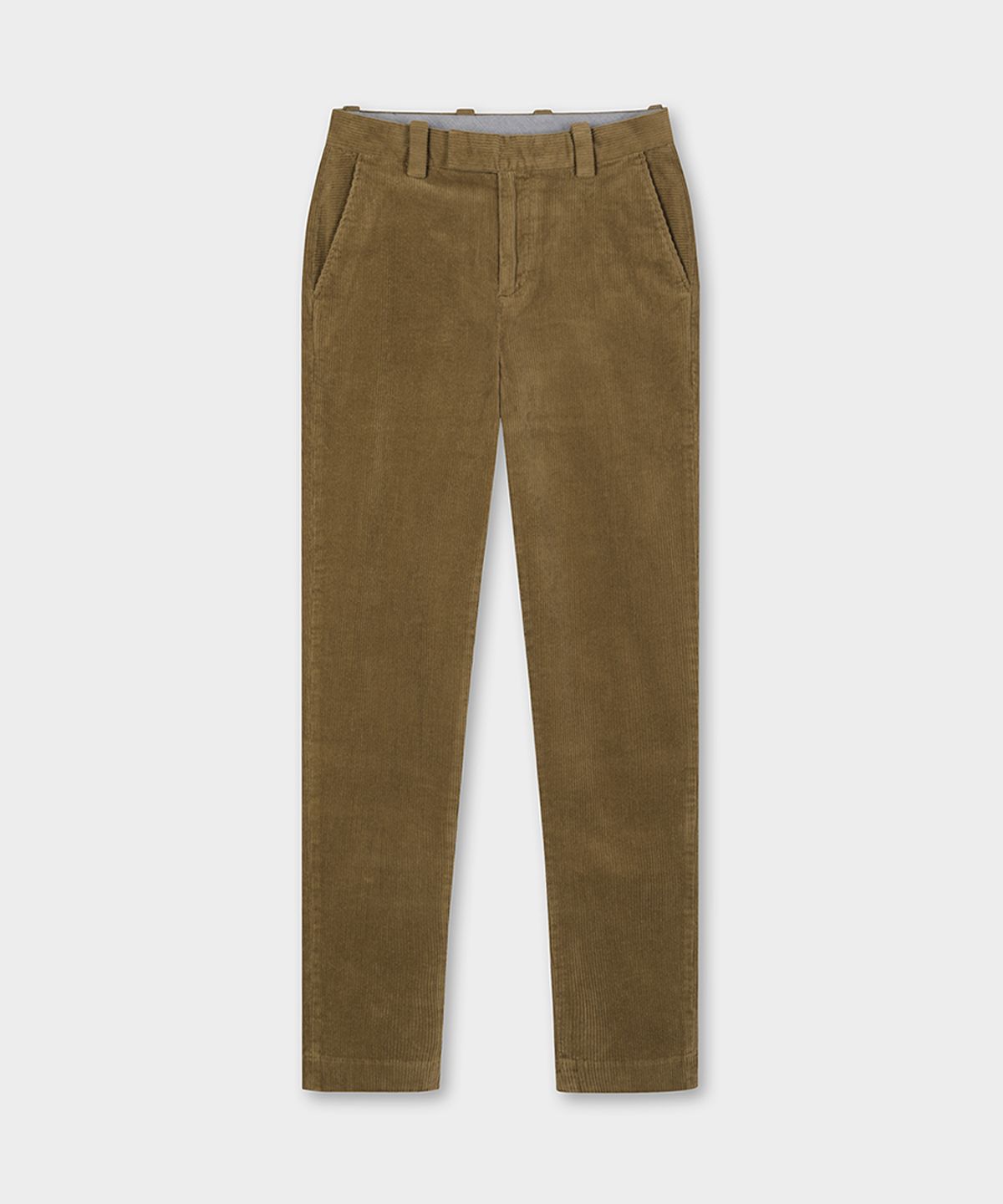 브룩스 브라더스(BROOKS BROTHERS) 슬림핏 8W 코듀로이 팬츠 (브라운) (BBPCMM47554EW)