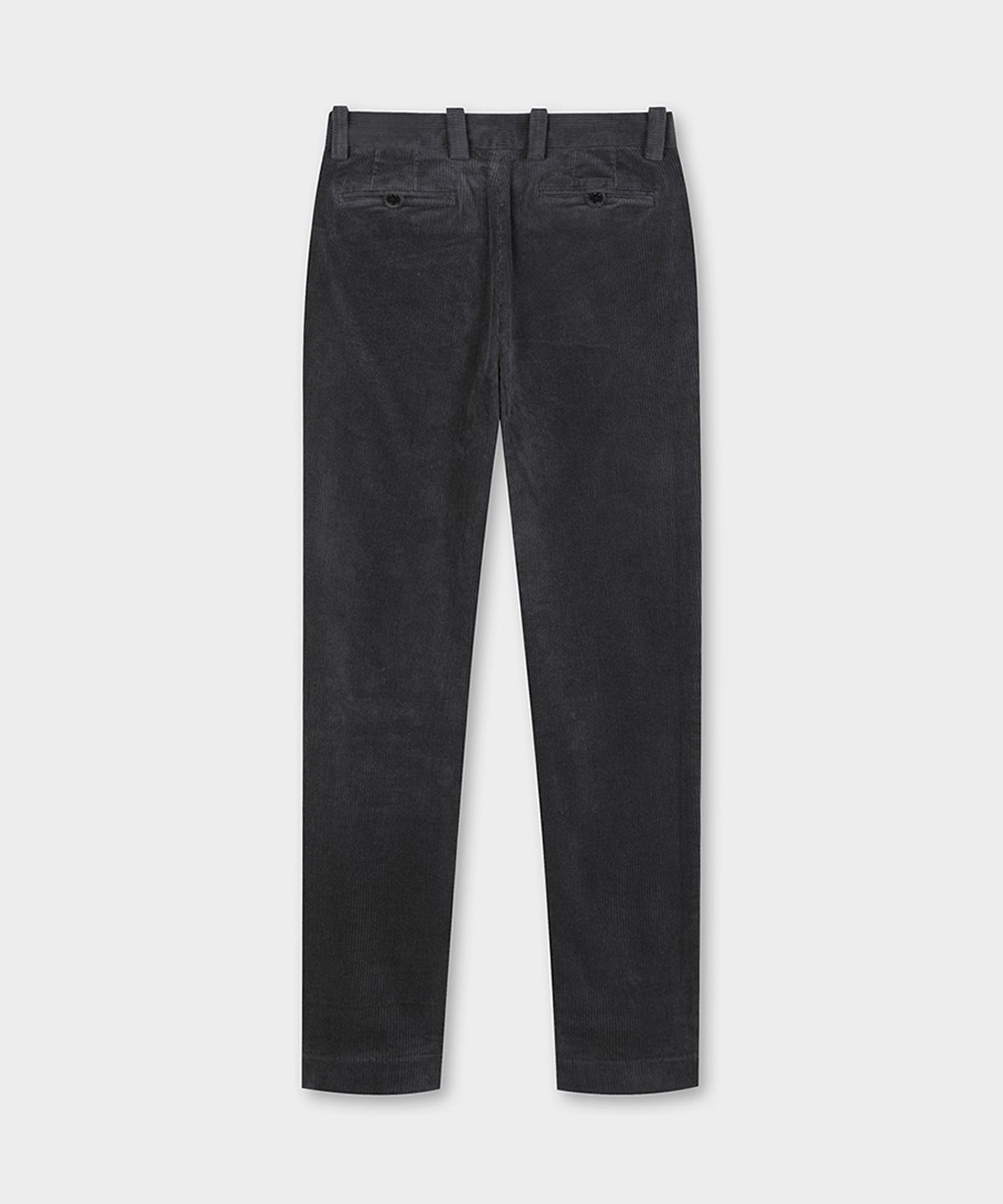 브룩스 브라더스(BROOKS BROTHERS) 슬림핏 8W 코듀로이 팬츠 (차콜) (BBPCMM4753VEW)