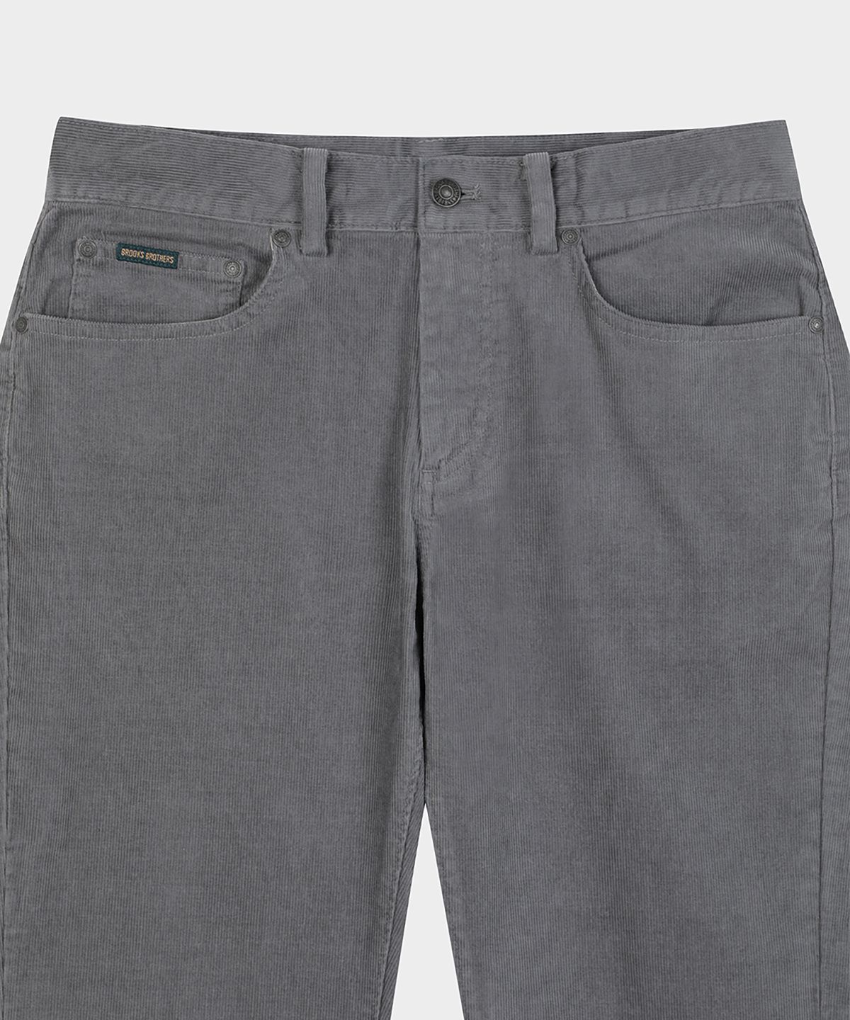 브룩스 브라더스(BROOKS BROTHERS) 슬림핏 15W 코듀로이 5포켓 팬츠 (그레이) (BBPCMM4767WEW)