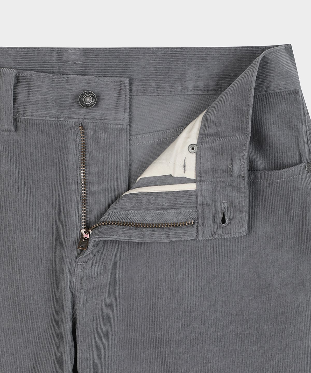 브룩스 브라더스(BROOKS BROTHERS) 슬림핏 15W 코듀로이 5포켓 팬츠 (그레이) (BBPCMM4767WEW)
