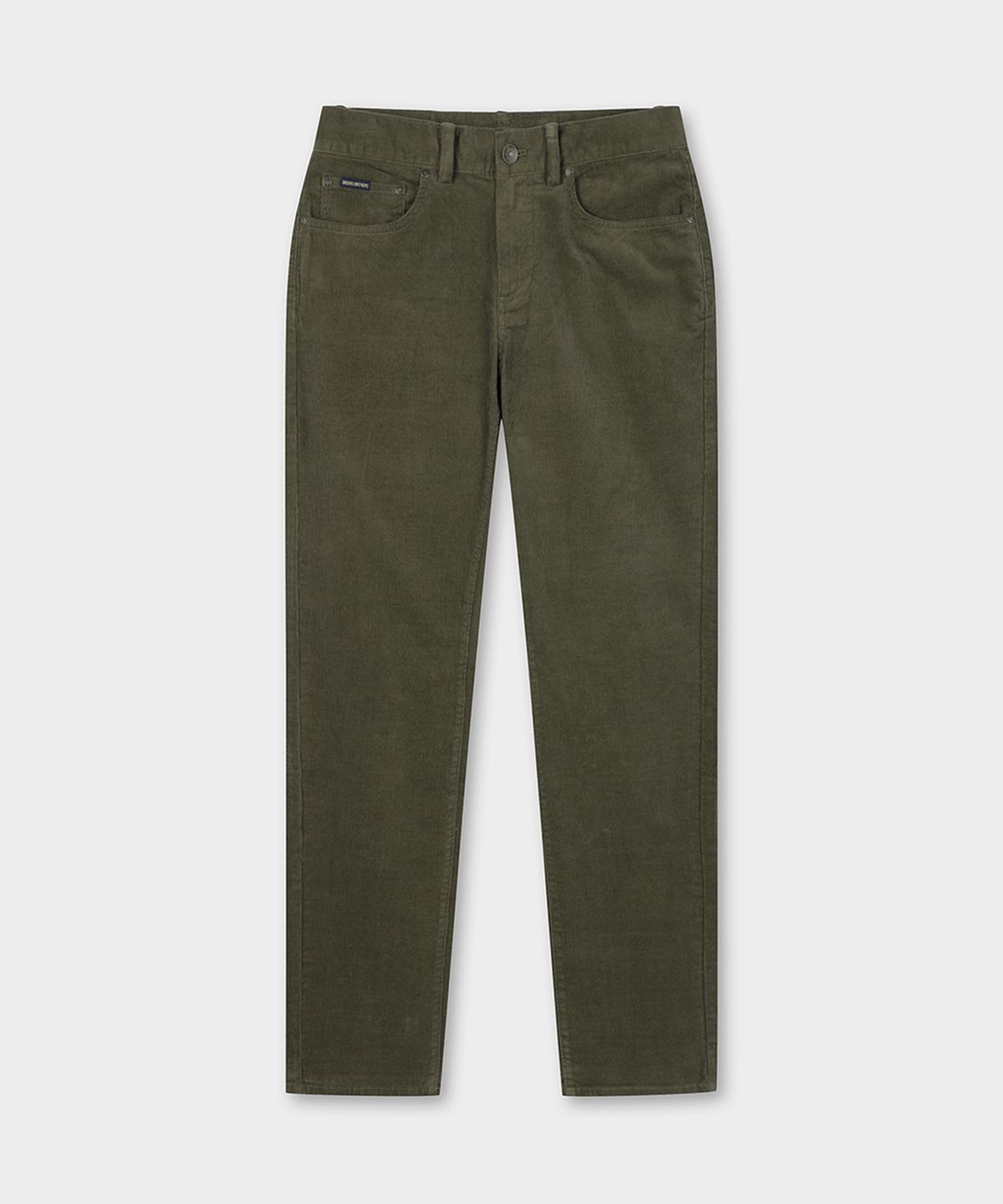 브룩스 브라더스(BROOKS BROTHERS) 슬림핏 15W 코듀로이 5포켓 팬츠 (차콜) (BBPCMM4535VEW)