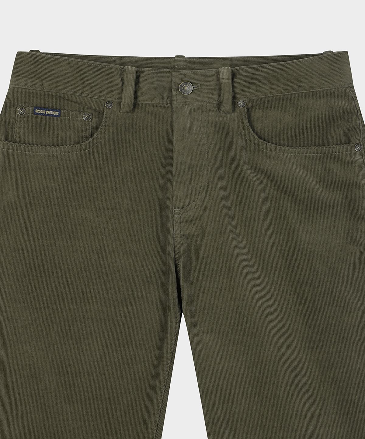 브룩스 브라더스(BROOKS BROTHERS) 슬림핏 15W 코듀로이 5포켓 팬츠 (차콜) (BBPCMM4535VEW)