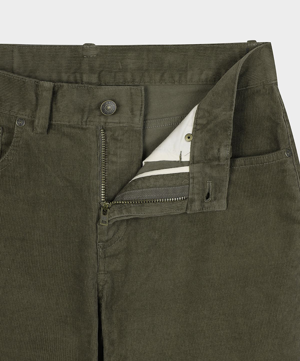 브룩스 브라더스(BROOKS BROTHERS) 슬림핏 15W 코듀로이 5포켓 팬츠 (차콜) (BBPCMM4535VEW)