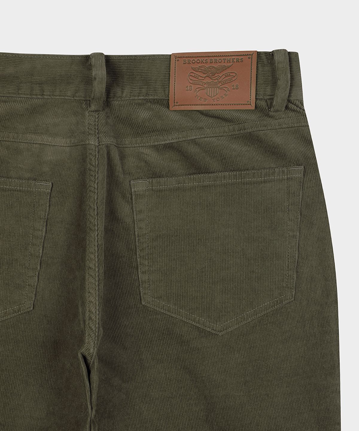 브룩스 브라더스(BROOKS BROTHERS) 슬림핏 15W 코듀로이 5포켓 팬츠 (차콜) (BBPCMM4535VEW)