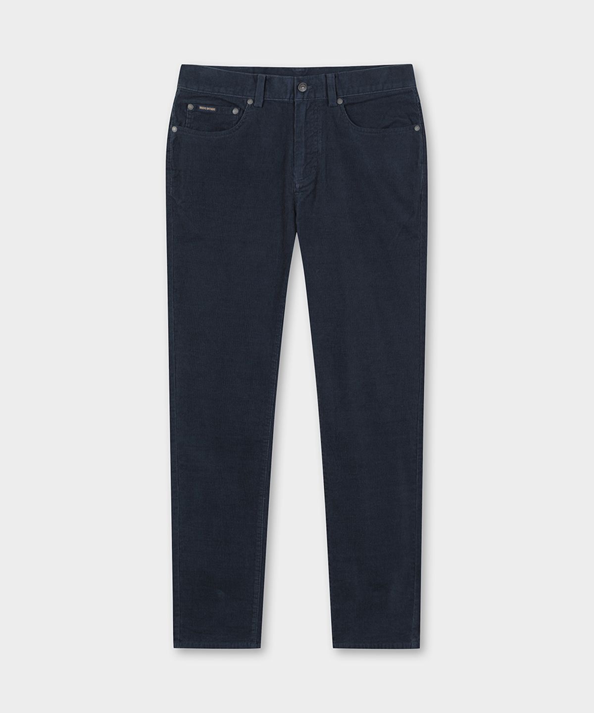 브룩스 브라더스(BROOKS BROTHERS) 슬림핏 15W 코듀로이 5포켓 팬츠 (네이비) (BBPCMM4531QEW)