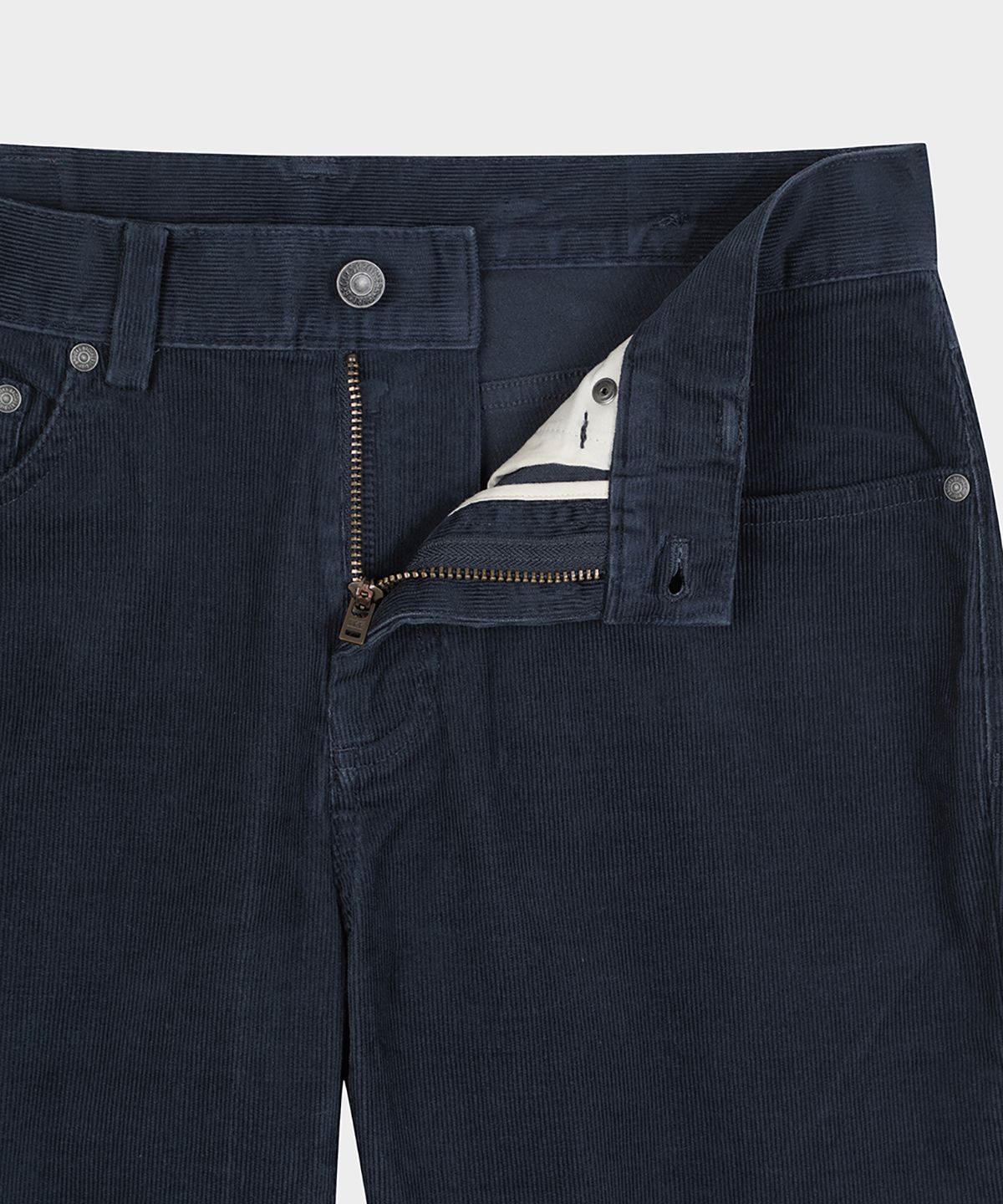 브룩스 브라더스(BROOKS BROTHERS) 슬림핏 15W 코듀로이 5포켓 팬츠 (네이비) (BBPCMM4531QEW)