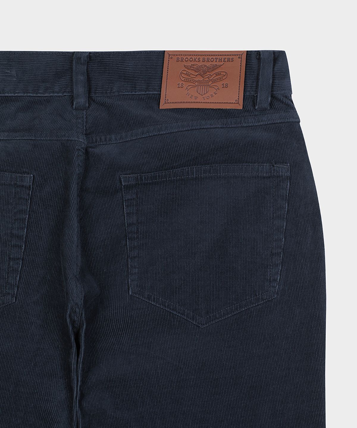 브룩스 브라더스(BROOKS BROTHERS) 슬림핏 15W 코듀로이 5포켓 팬츠 (네이비) (BBPCMM4531QEW)