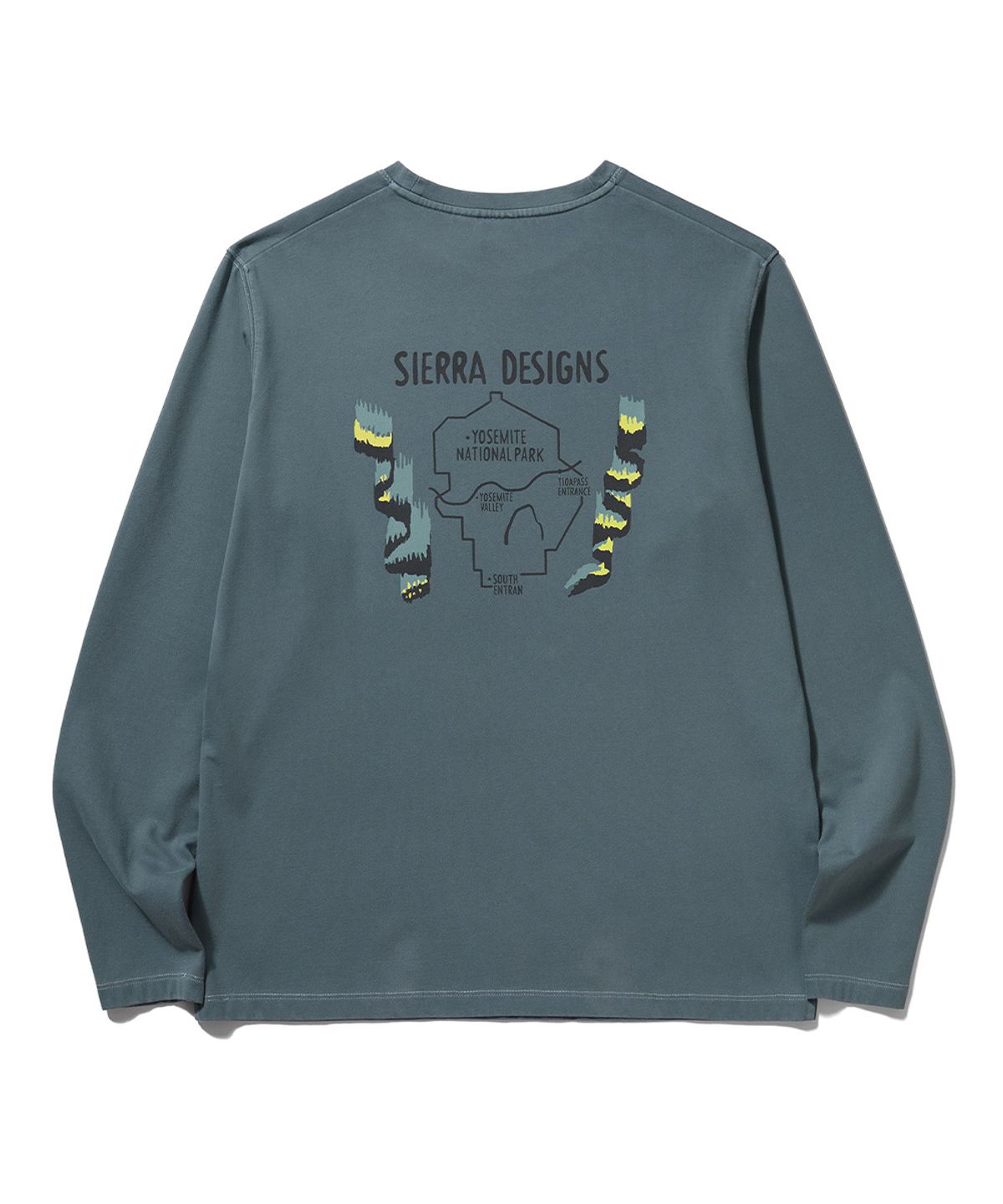 시에라디자인(SIERRA DESIGNS) 요세미티 벨리 긴팔티셔츠 BLUE