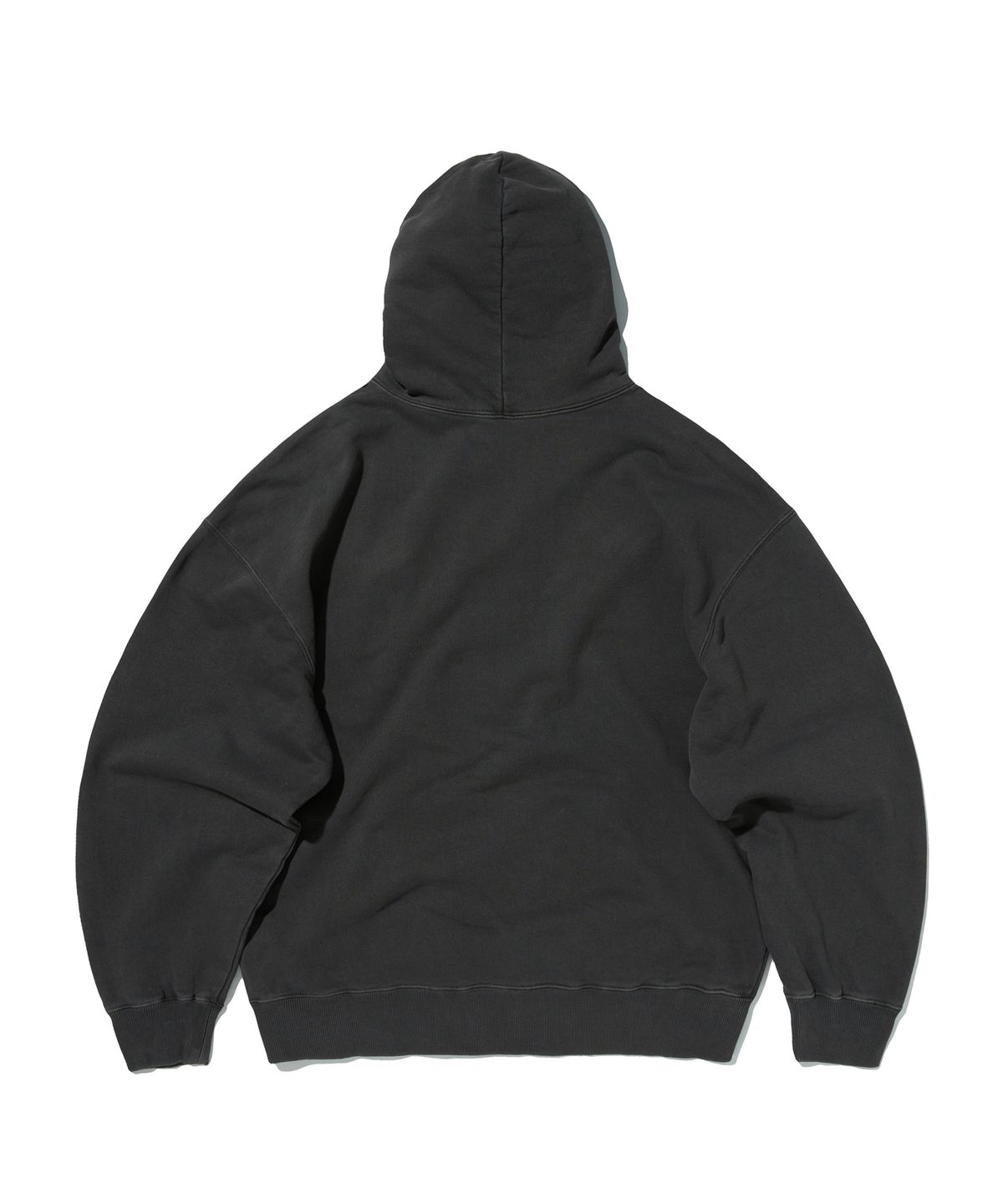 스웨이드(SUADE) LOOSE BALLOON HOODIE [PIGMENT BLACK]