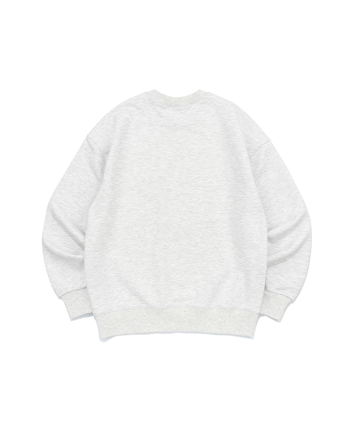 뉴키치(NEWKITSCH) FISH CAT SWEATSHIRTS (LIGHT MELANGE)
