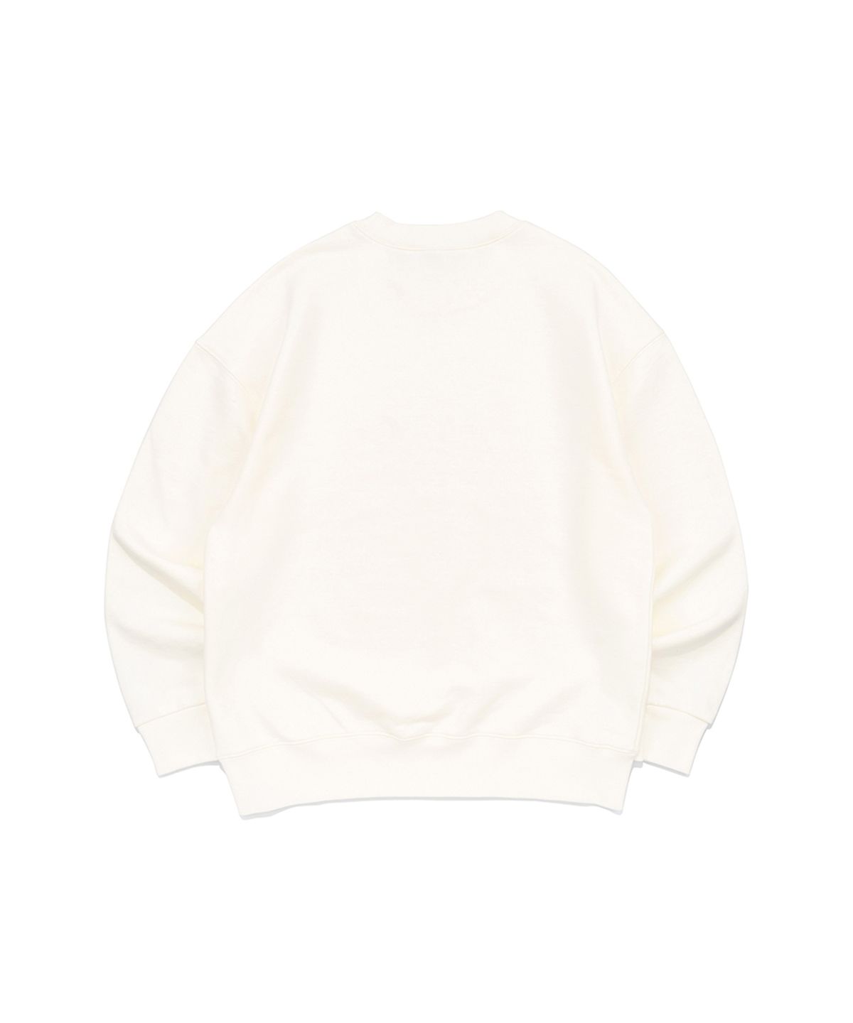 뉴키치(NEWKITSCH) VINT HEART LOGO SWEATSHIRTS (IVORY)
