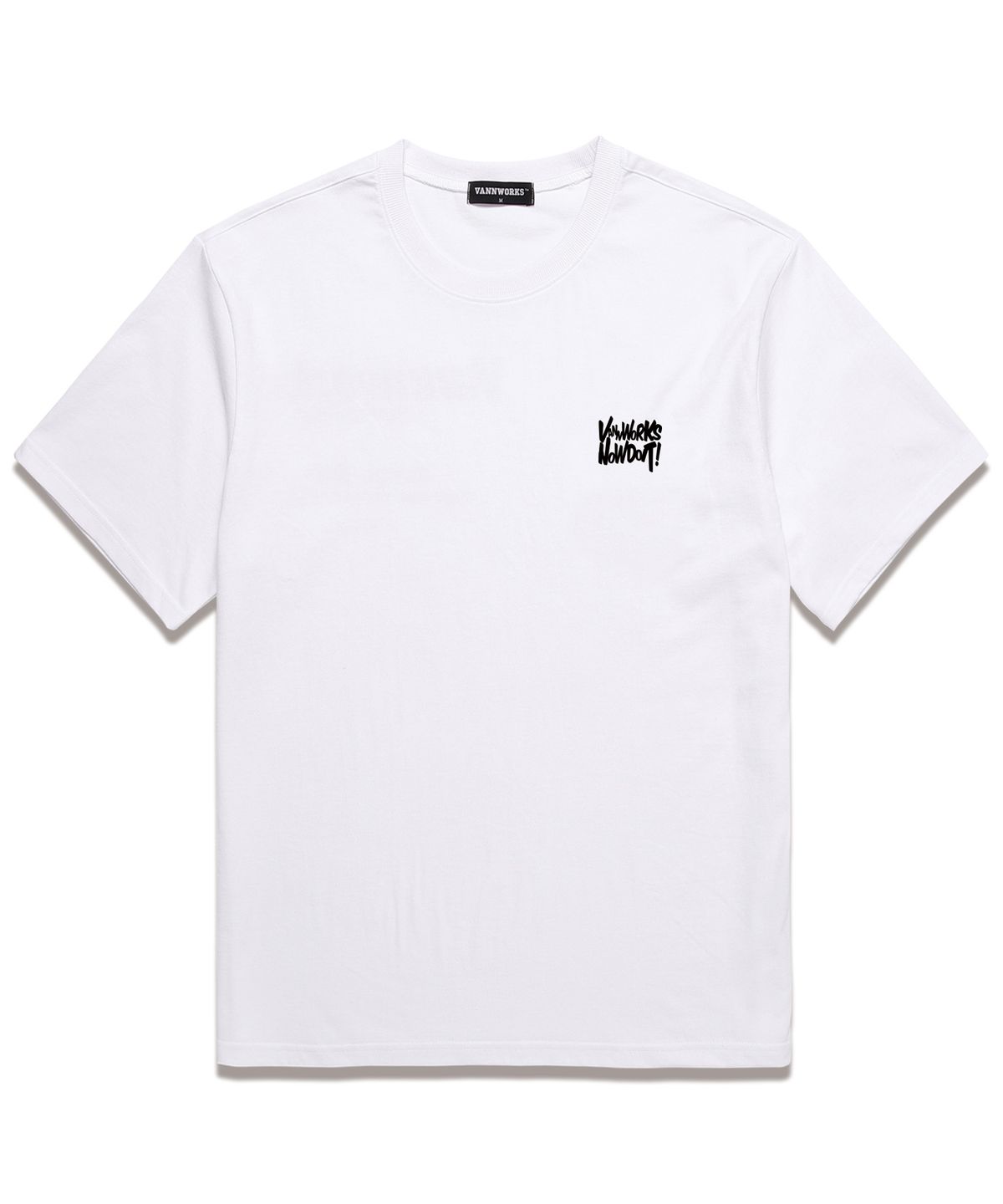 밴웍스(VANNWORKS) DOIT LARGE 오버핏 반팔 티셔츠 (VS0115) 화이트