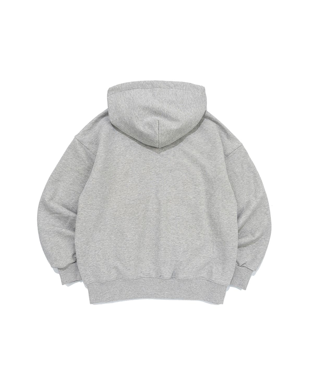 뉴키치(NEWKITSCH) MIGNON LOGO HOOD ZIP-UP (MELANGE)