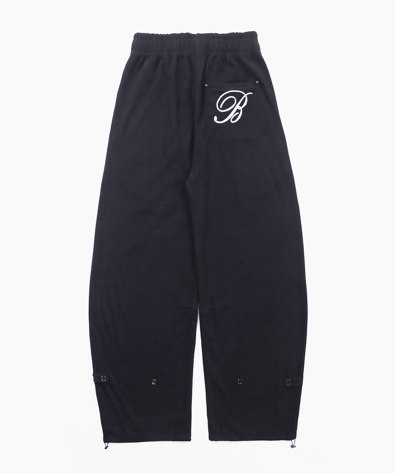 パンツ BADBLOOD Emboss logo jogger trousers brushed ash gray w-pts2 MUSINSA | BADBLOOD Classic Logo 2 Way Curved Jogger Trousers