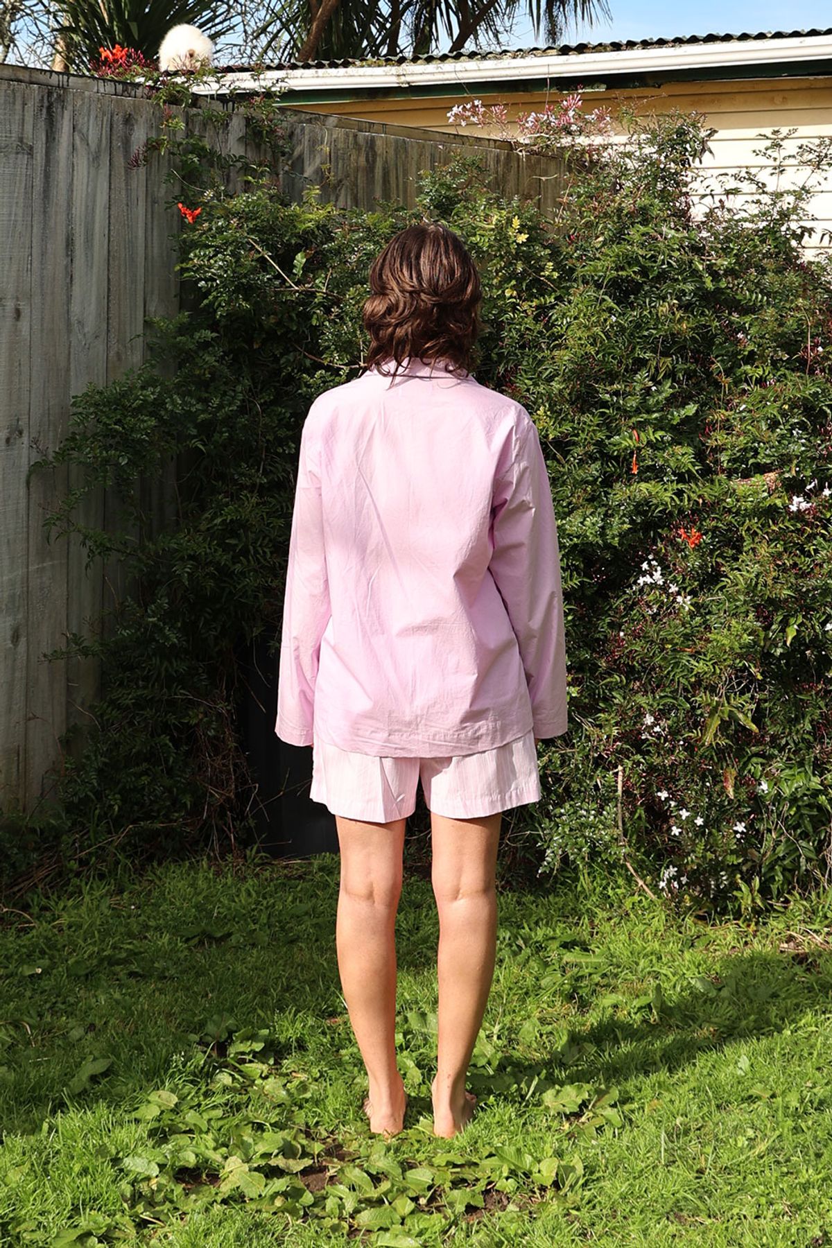 퍼즈플리즈(PAUSE PLEASE) 100% Cotton Pajamas for Unisex (Baby Pink)