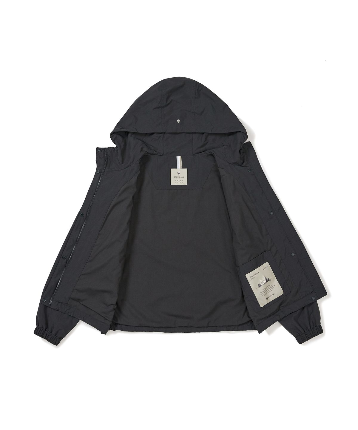 스노우피크 어패럴(SNOWPEAK APPAREL) 캠플 여성 바람막이 (S24FWCWB13) Dark Charcoal