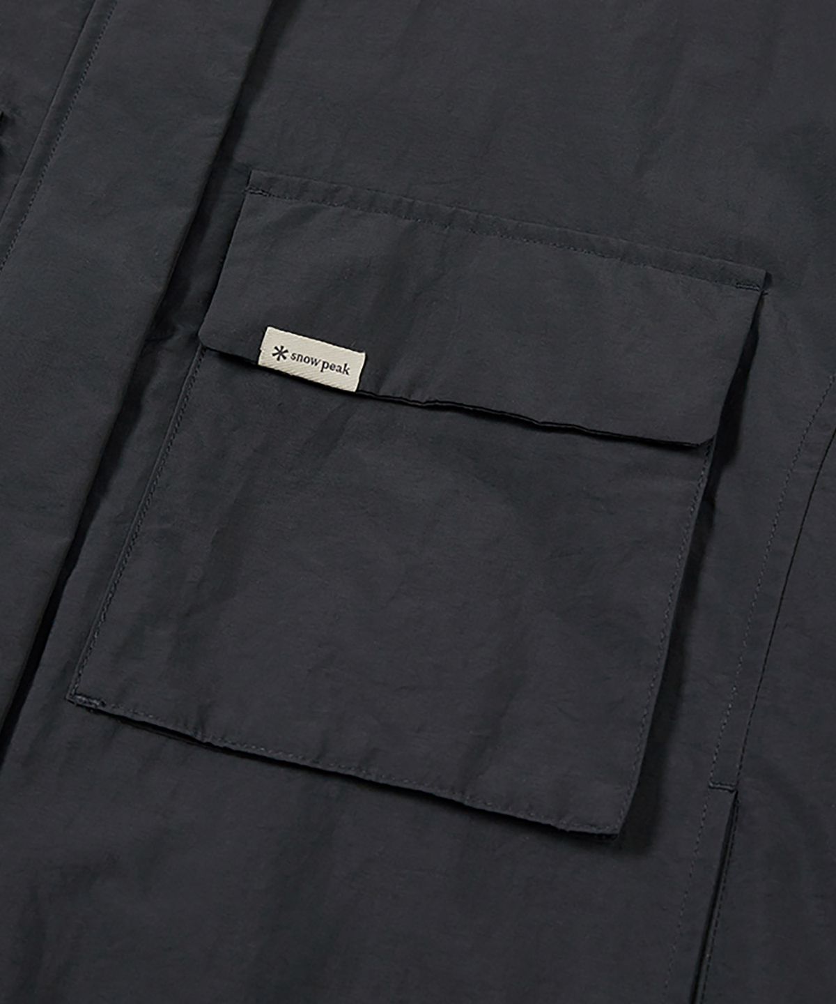 스노우피크 어패럴(SNOWPEAK APPAREL) 캠플 여성 바람막이 (S24FWCWB13) Dark Charcoal