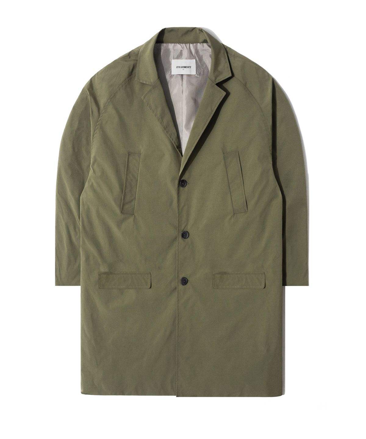 큐티에잇 가먼츠(QT8 GARMENTS) TL Oversized Raglan Coat (Olive)