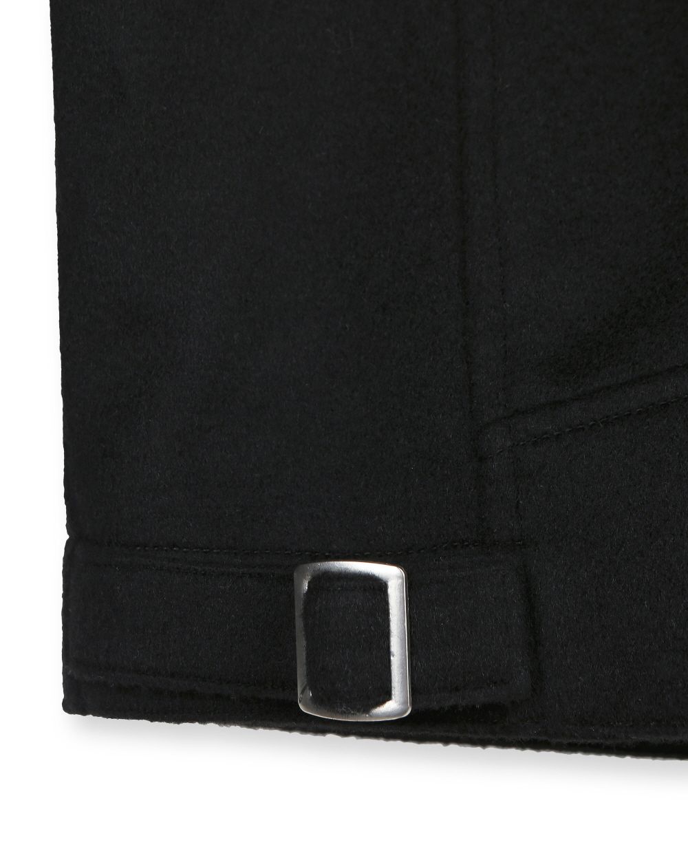 ジャケット・アウター BESLOW CASHMERE MILITARY ZIP-UP JACKET S CASHMERE MILITARY ZIP-UP JACKET BLACK - BESLOW
