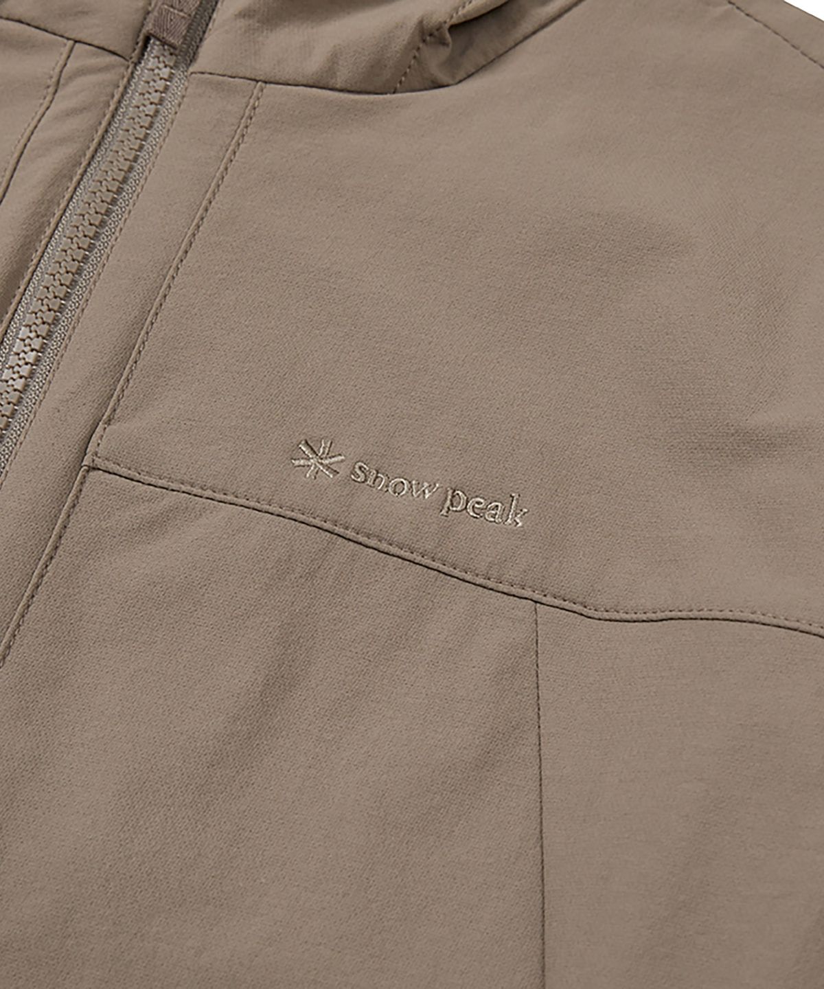 스노우피크 어패럴(SNOWPEAK APPAREL) 라고 여성 후드 자켓 (S24FWTJK33) Cocoa